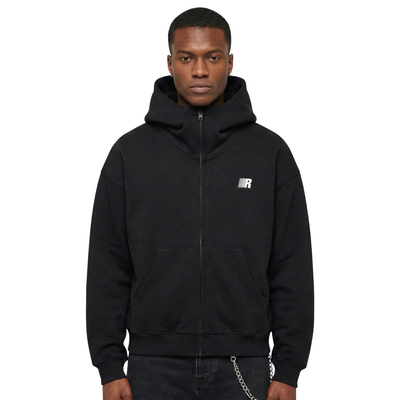 Social Anxiety High-Neck Zip Jacket