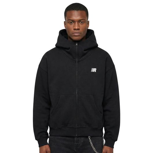 Social Anxiety High-Neck Zip Jacket
