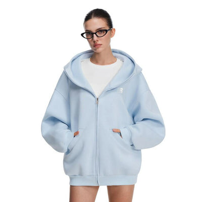 Social Anxiety High-Neck Zip Jacket