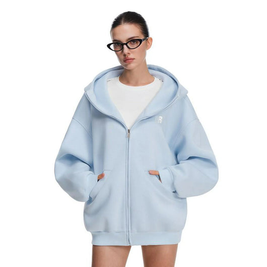 Social Anxiety High-Neck Zip Jacket