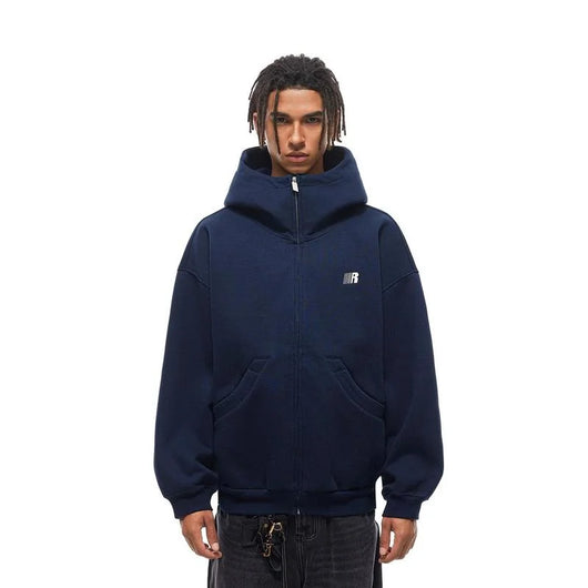 Social Anxiety High-Neck Zip Jacket