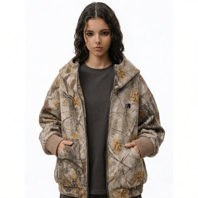 Social Anxiety High-Neck Zip Jacket