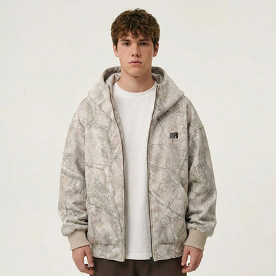 Social Anxiety High-Neck Zip Jacket